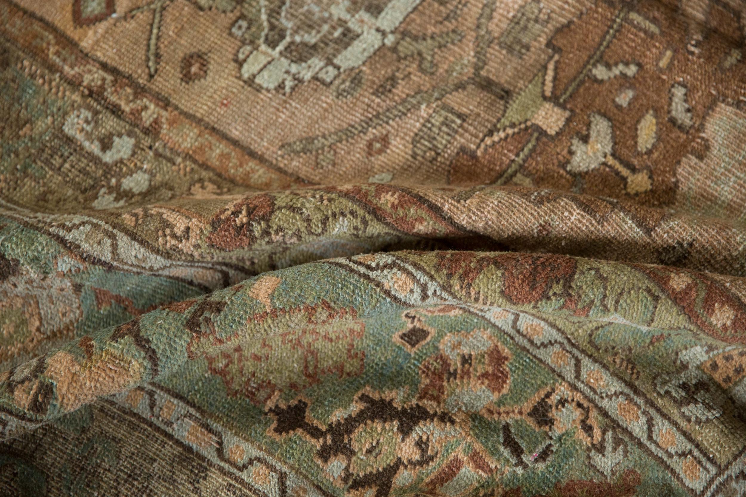 Vintage Distressed Ghiordes Carpet For Sale 6