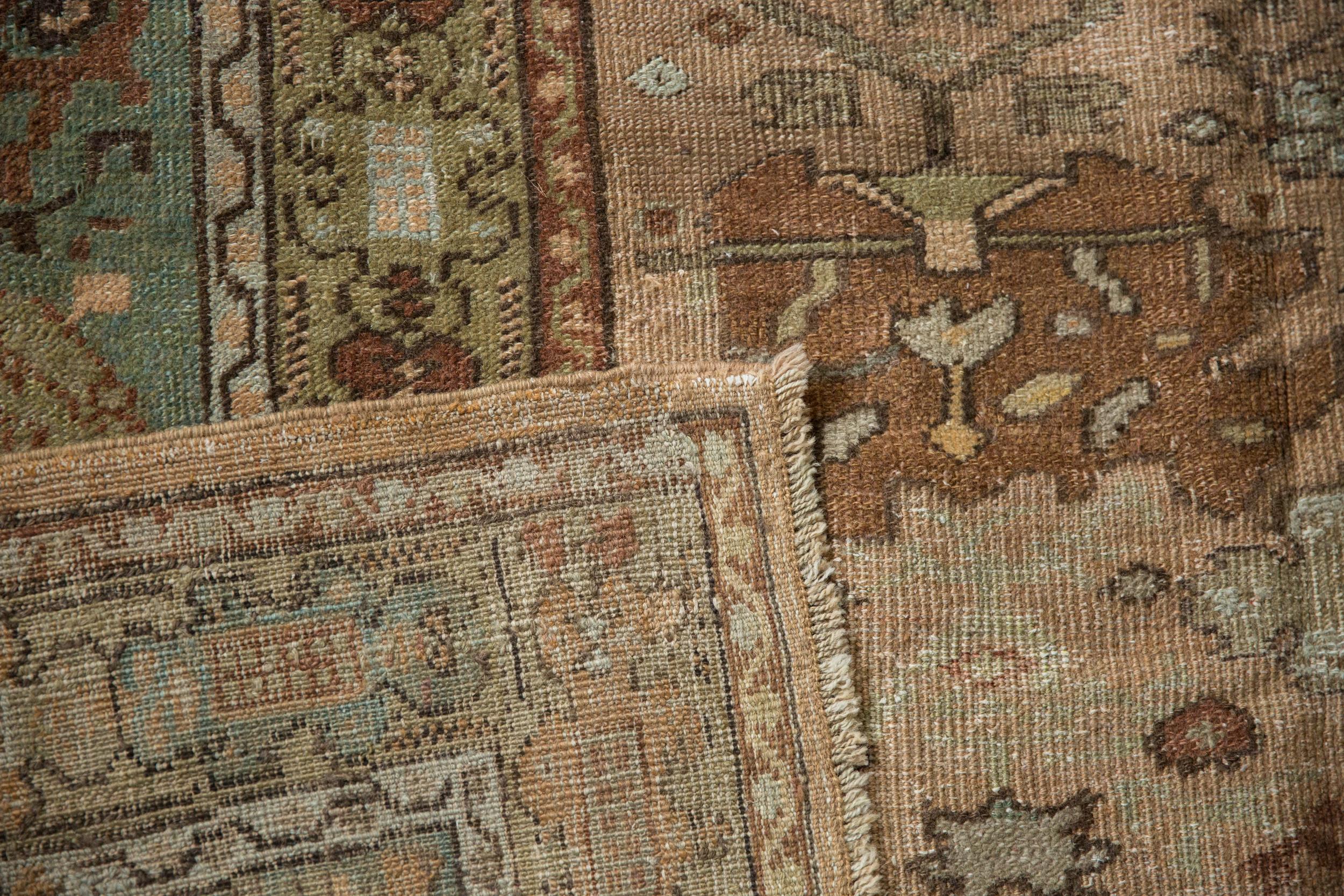 Vintage Distressed Ghiordes Carpet For Sale 7