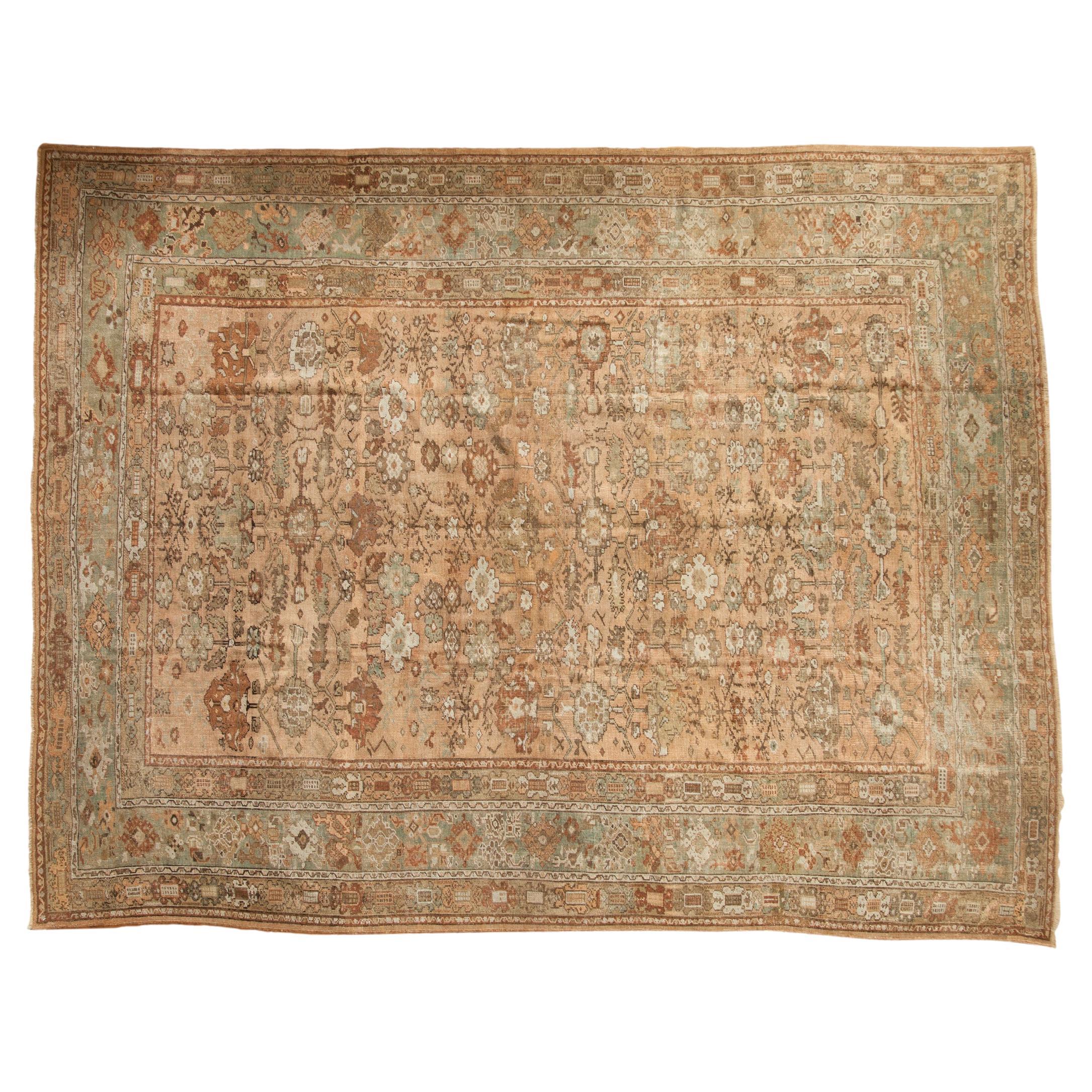 Alfombra Ghiordes Vintage Desgastada