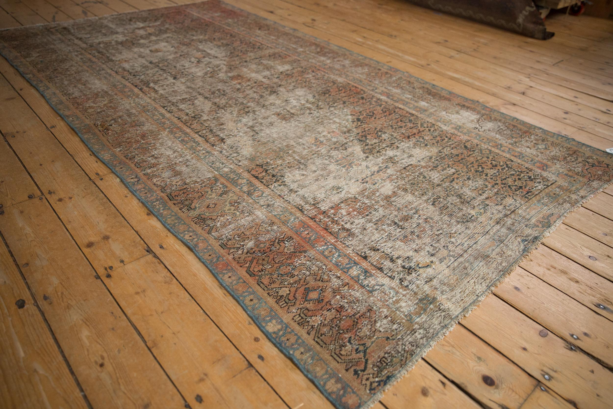 Other Vintage Distressed Hamadan Carpet For Sale