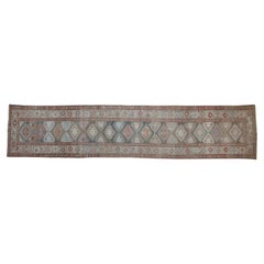 Alfombra Corredera Vintage Hamadan Desgastada