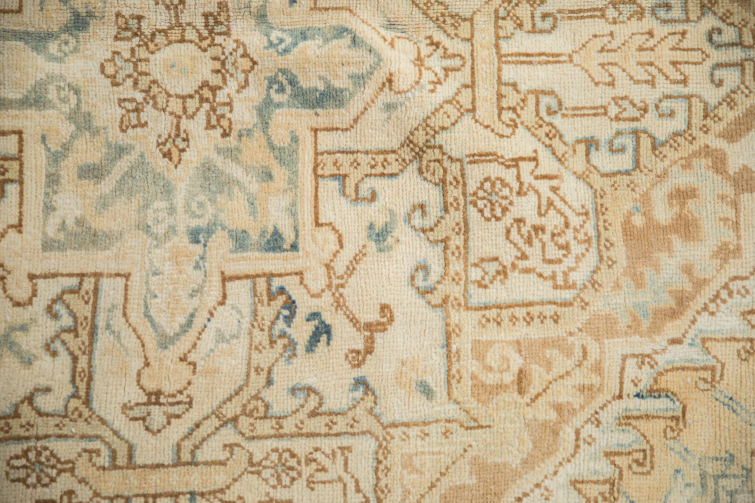 Vintage Distressed Heriz-Teppich (Heriz Serapi) im Angebot