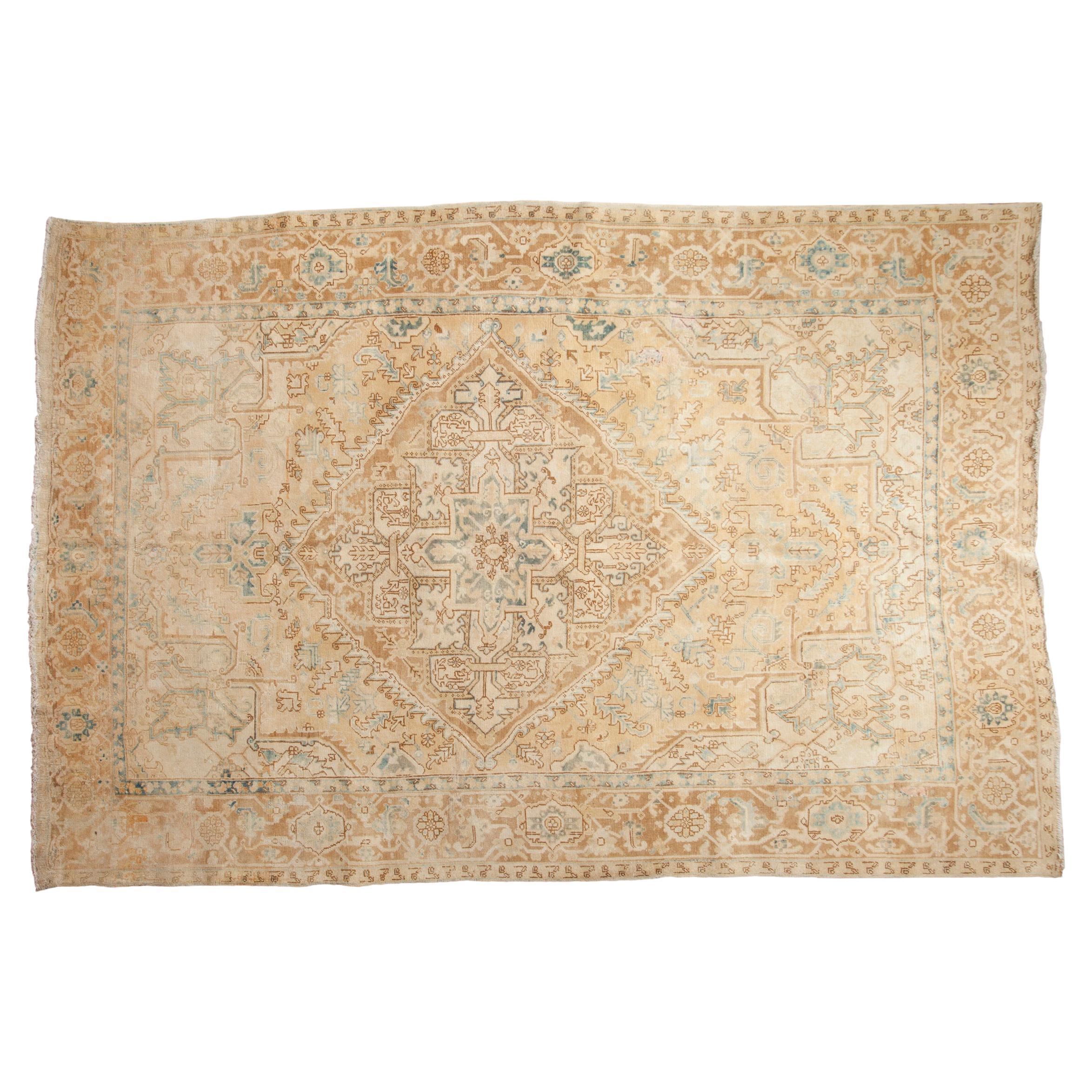 Alfombra Heriz Vintage Envejecida