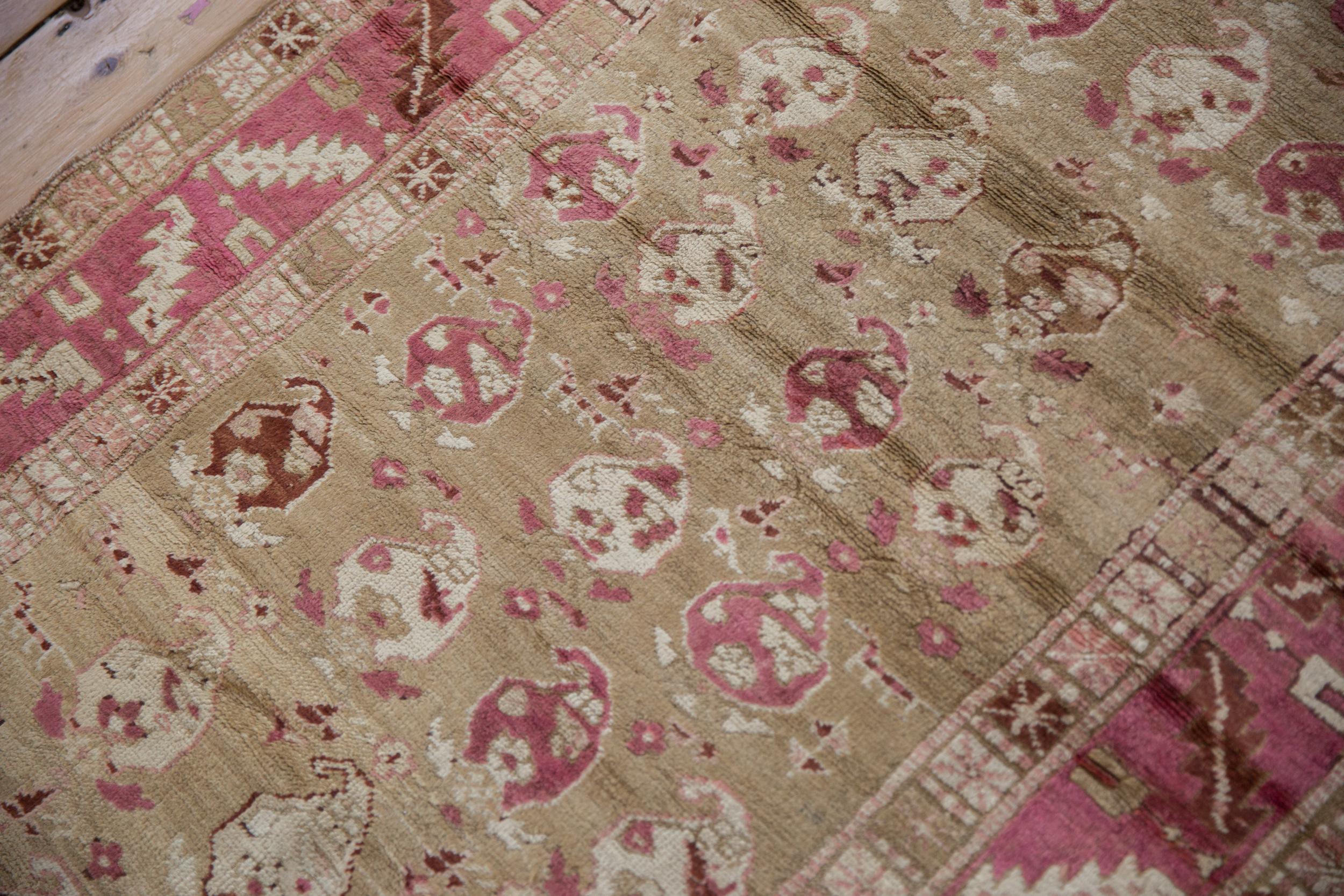 Vintage Distressed Karabagh-Teppich-Läufer im Used-Look im Angebot 3