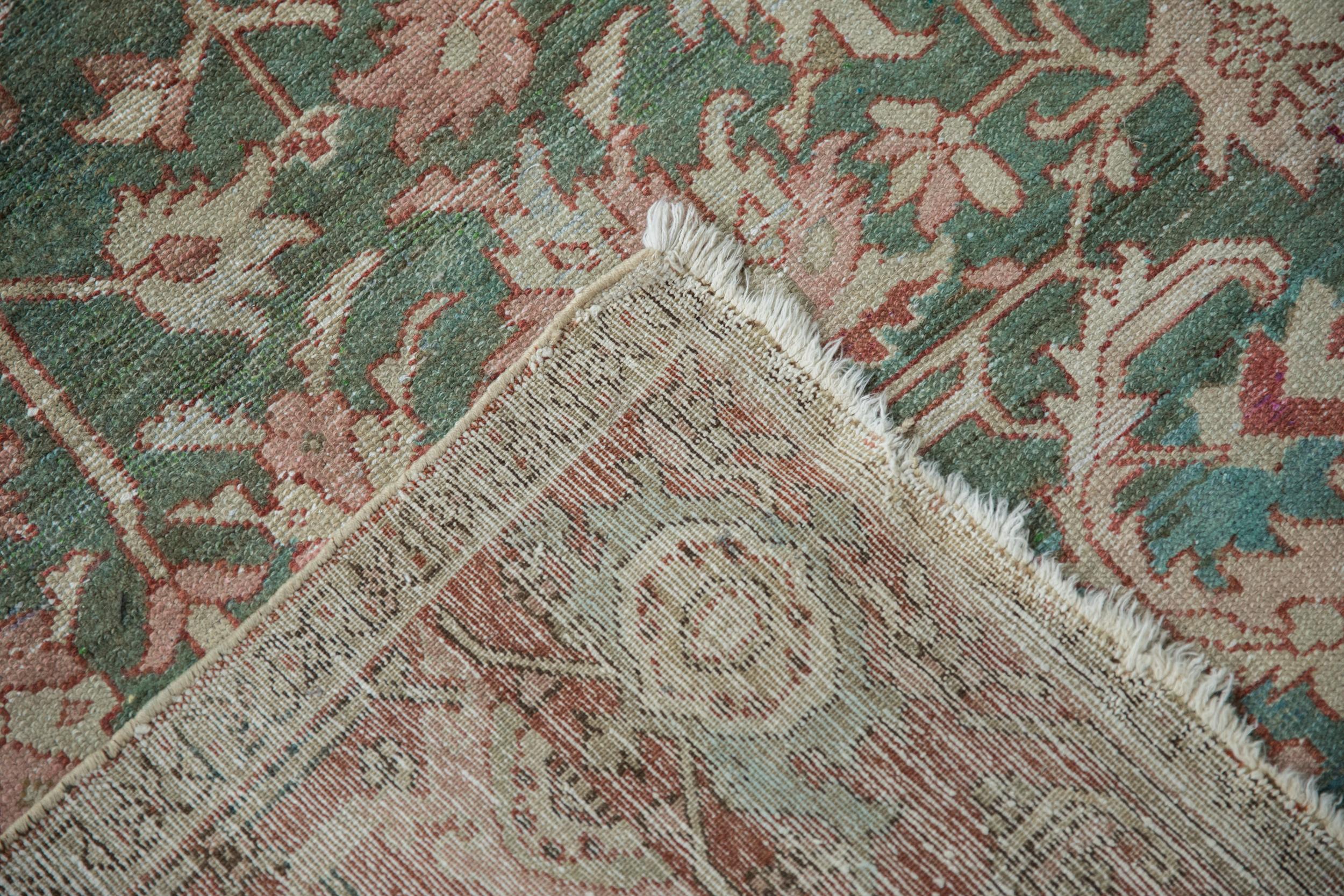 Vintage Distressed Karaja Carpet For Sale 3