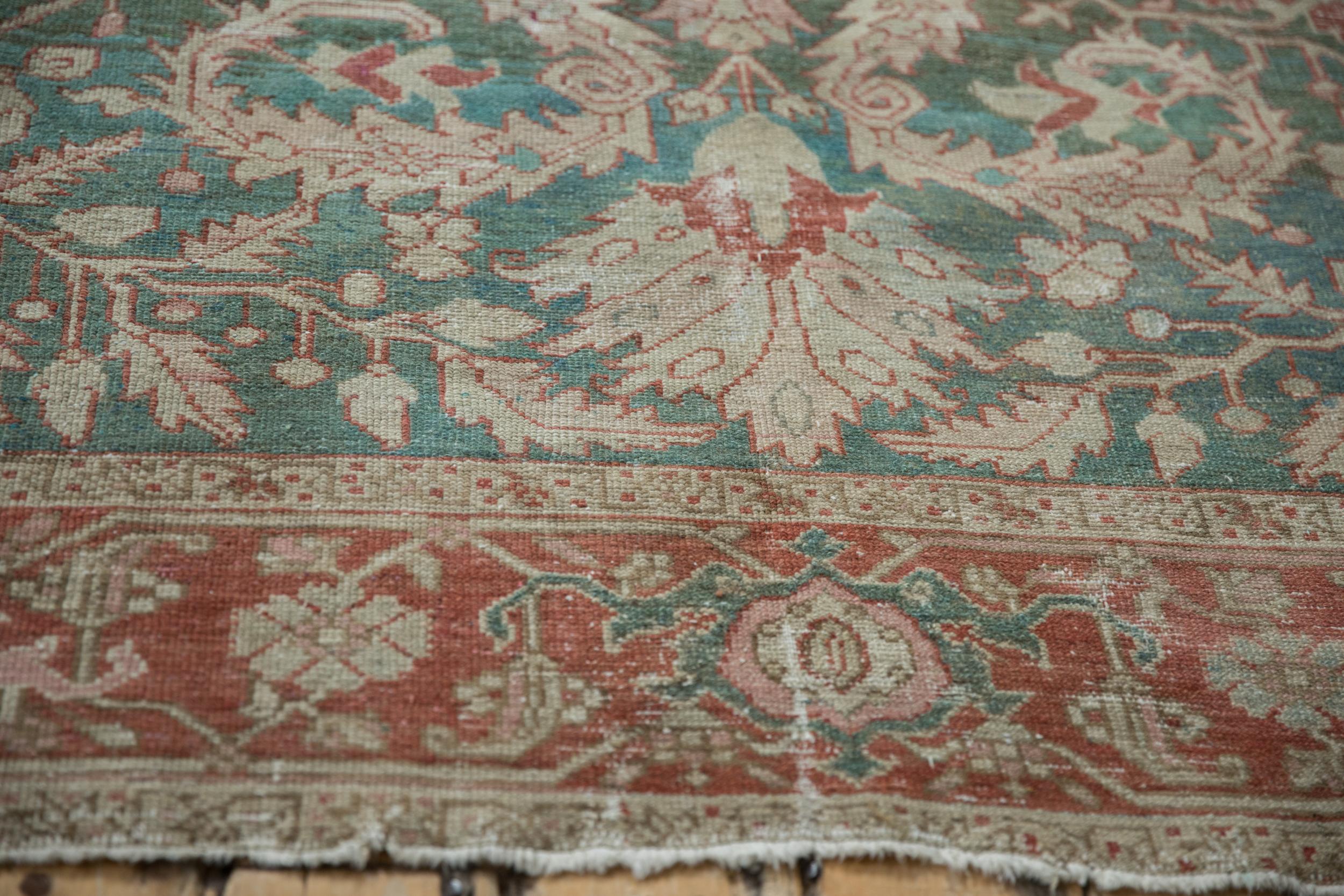 Vintage Distressed Karaja Carpet For Sale 1