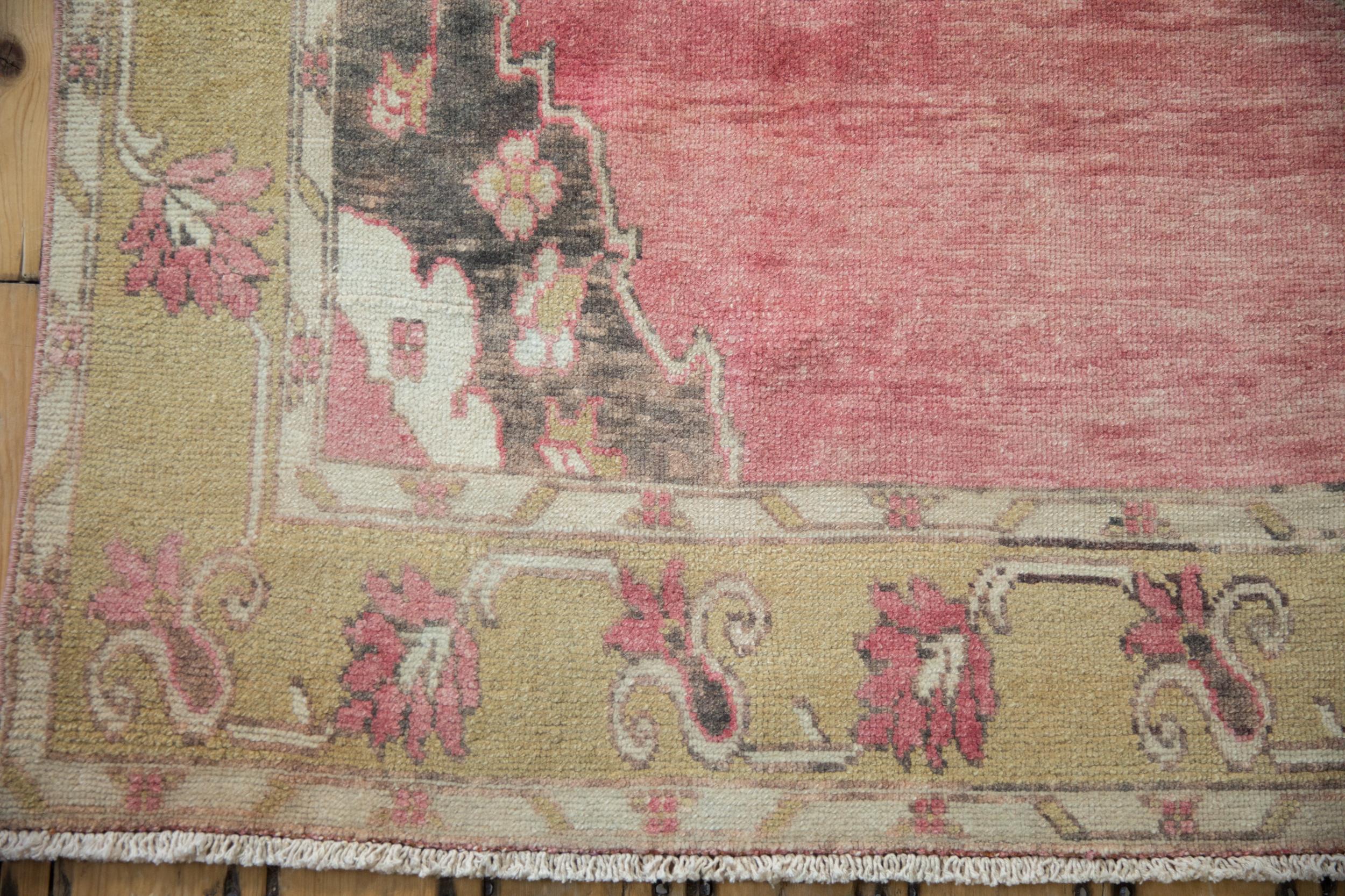 Vintage Distressed Kars Carpet For Sale 2