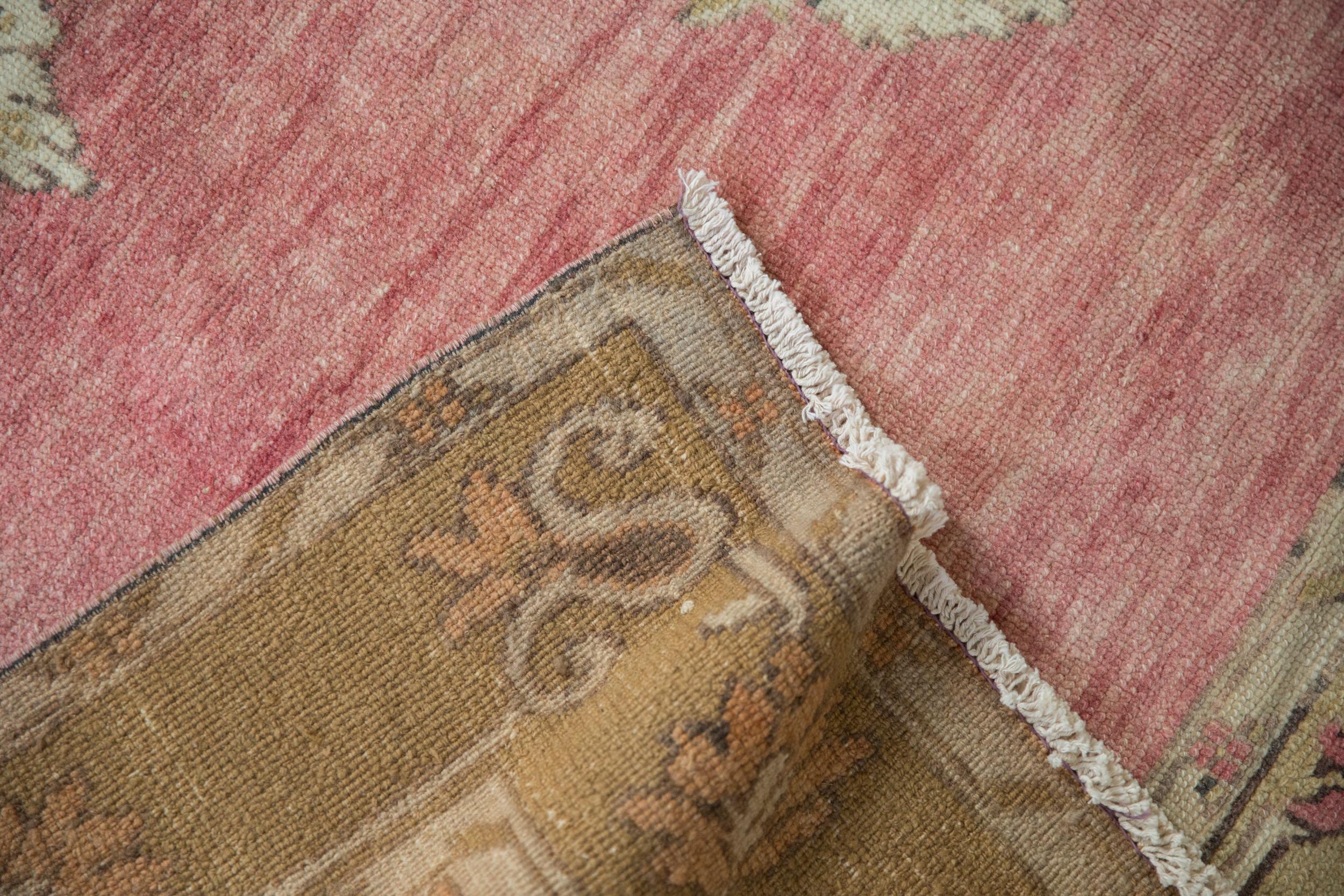 Vintage Distressed Kars Carpet For Sale 5