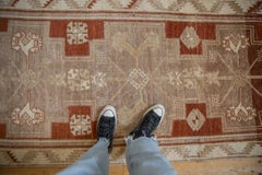 Vintage Distressed Kars Rug Runner