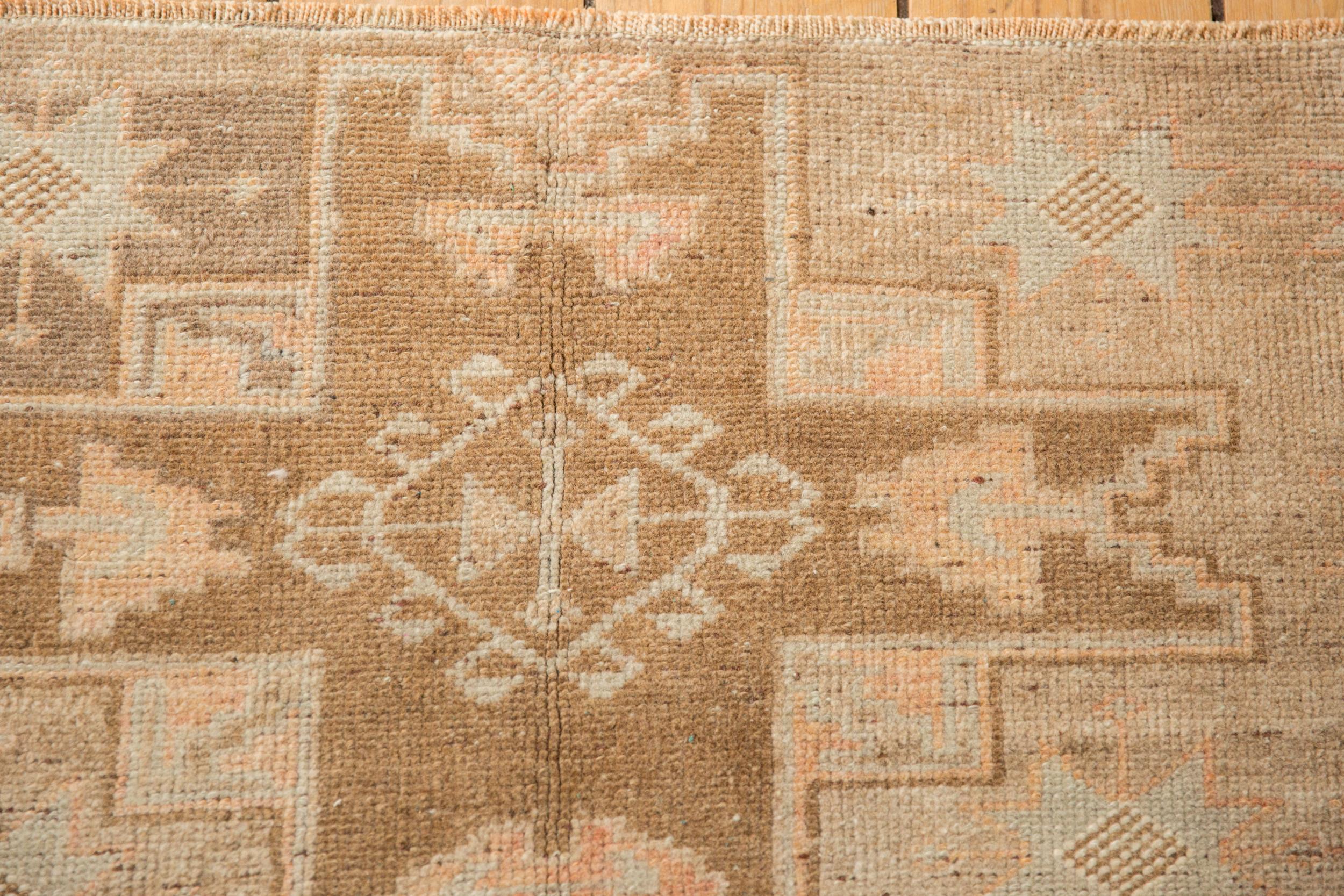 Other Vintage Distressed Kars Rug Runner For Sale