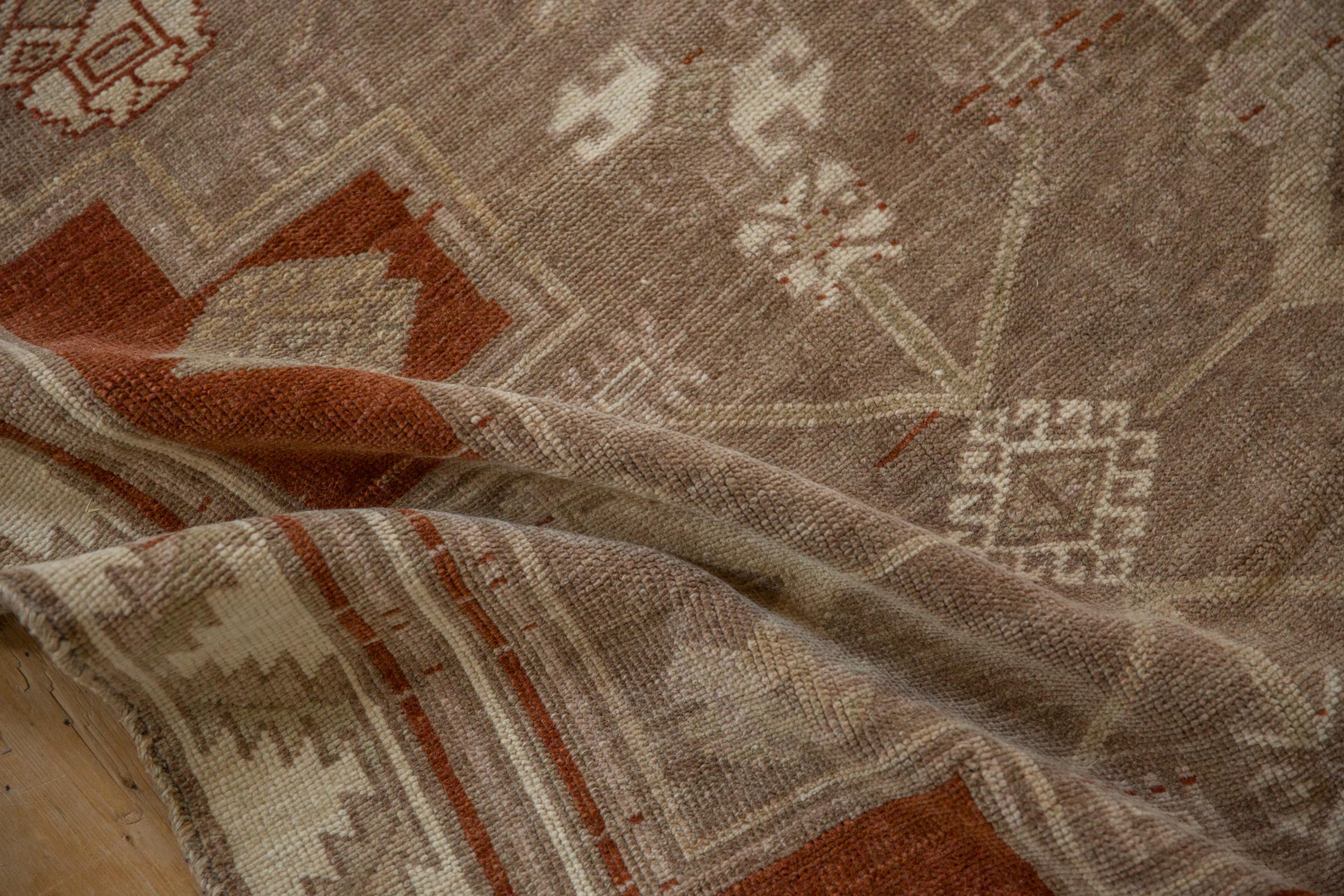 Vintage Distressed Kars Teppich Läufer (Wolle) im Angebot