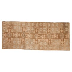 Vintage Distressed Kars Rug Runner