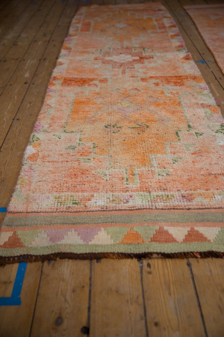 Vintage Distressed Kurd Rug Runner For Sale at 1stDibs