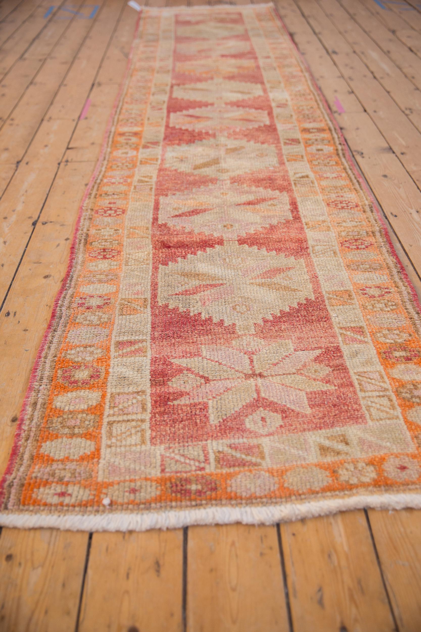 Other Vintage Distressed Kurd Rug Runner For Sale