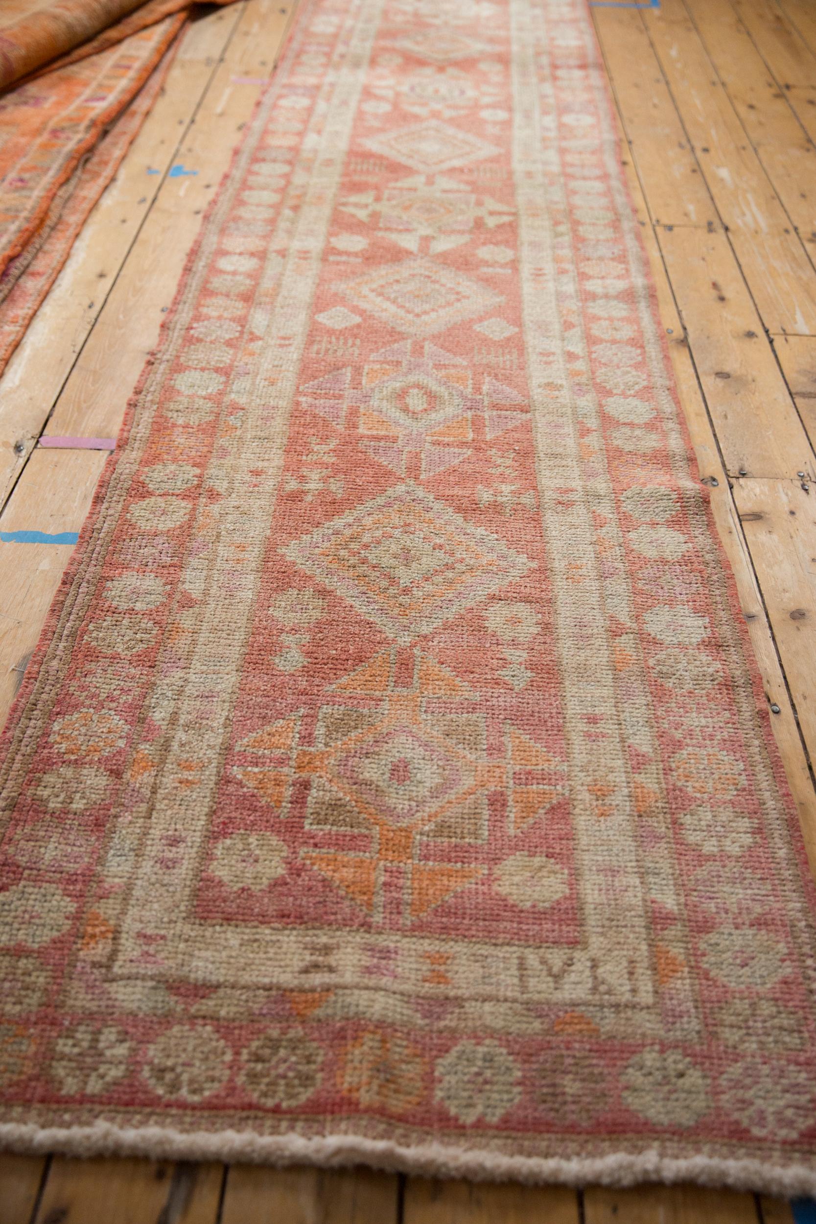 Vintage Distressed Kurd Rug Runner For Sale at 1stDibs