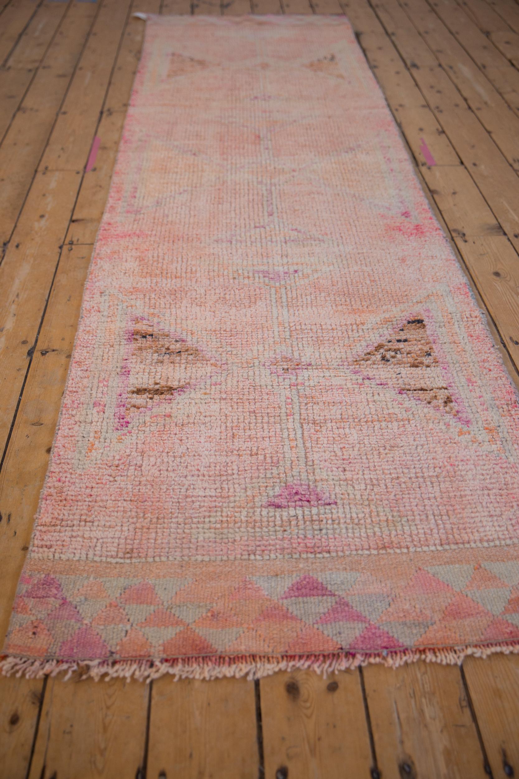 Vintage Distressed Kurd Rug Runner For Sale at 1stDibs