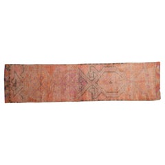 Retro Distressed Kurd Rug Runner