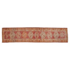 Retro Distressed Kurd Rug Runner