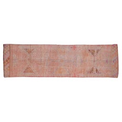 Vintage Distressed Kurd Rug Runner