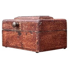 Vintage Distressed Lidded Box