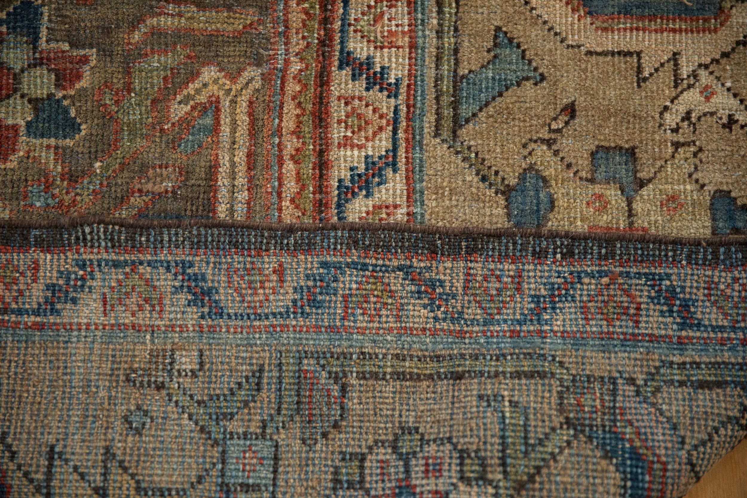 Vintage Distressed Mahal Carpet For Sale 4