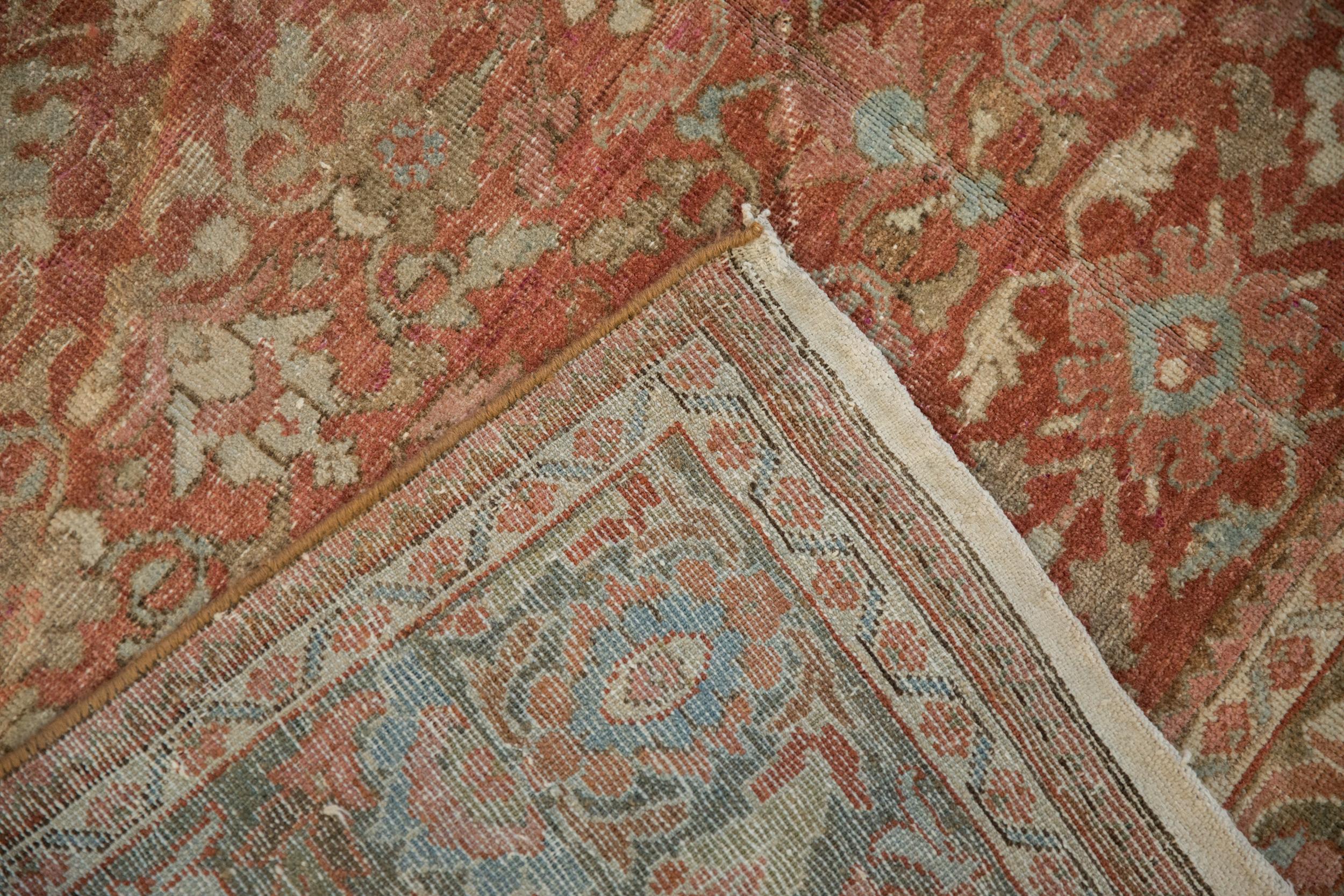 Vintage Distressed Mahal-Teppich im Angebot 3