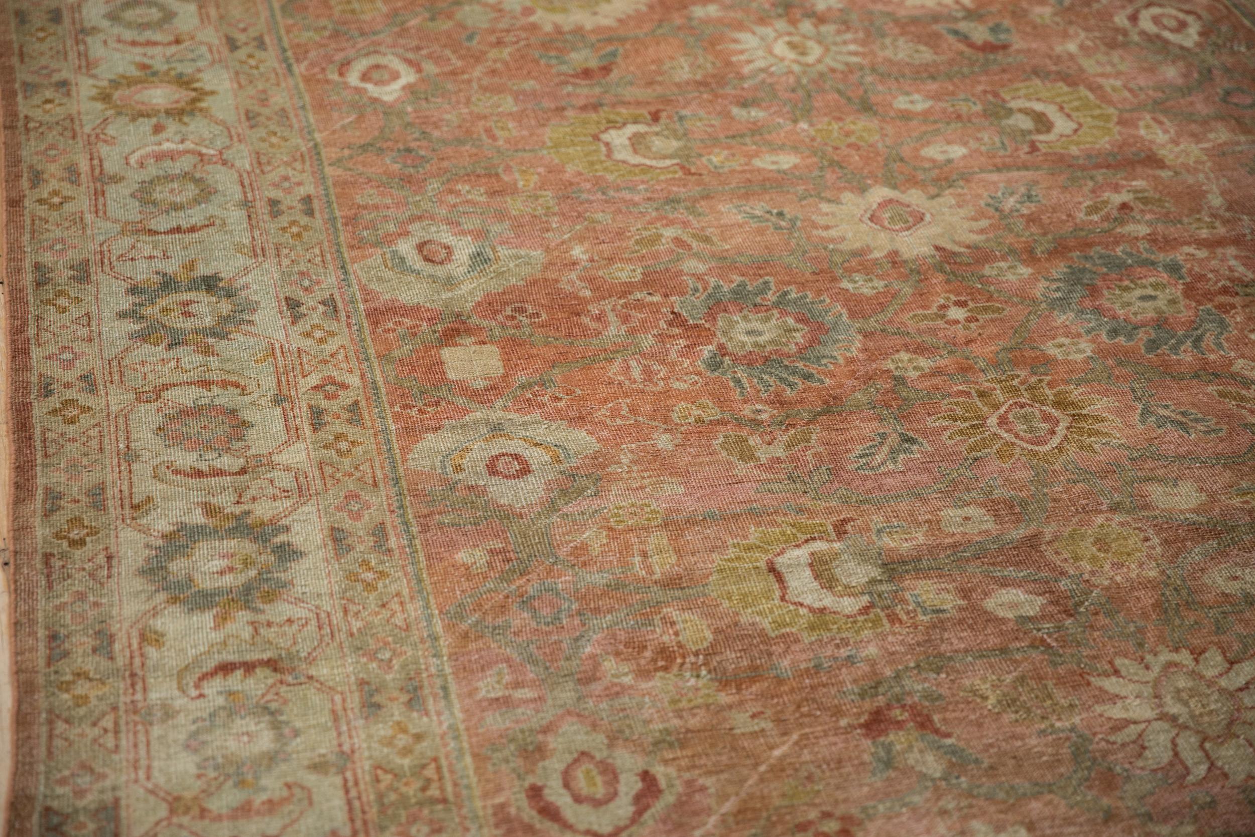 Vintage Distressed Mahal-Teppich im Angebot 3