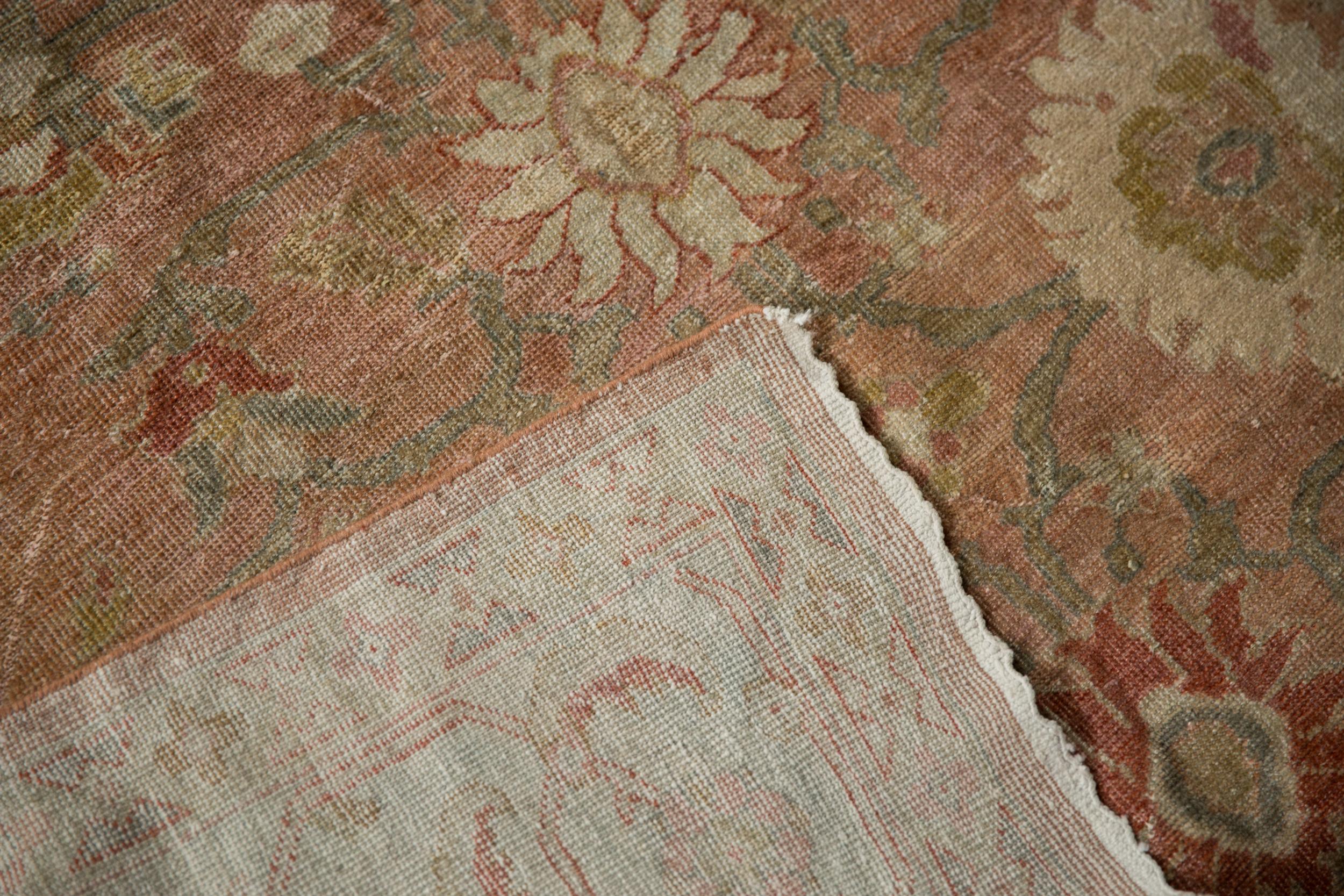 Vintage Distressed Mahal-Teppich im Angebot 5