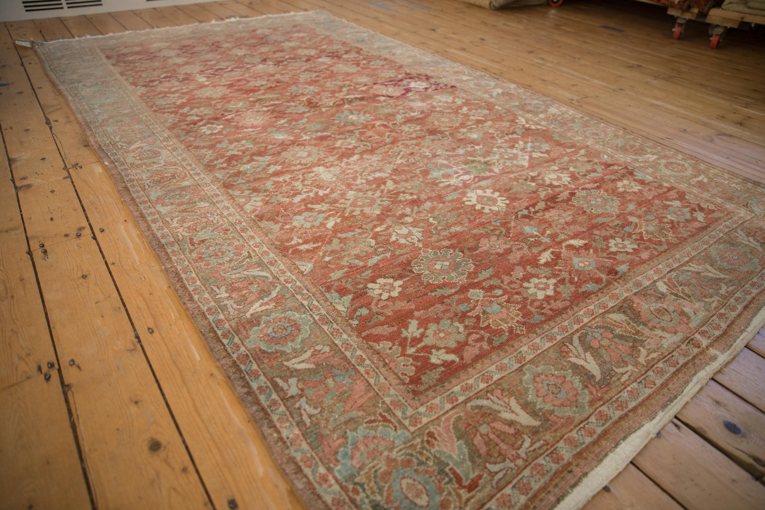 Vintage Distressed Mahal-Teppich (Sonstiges) im Angebot