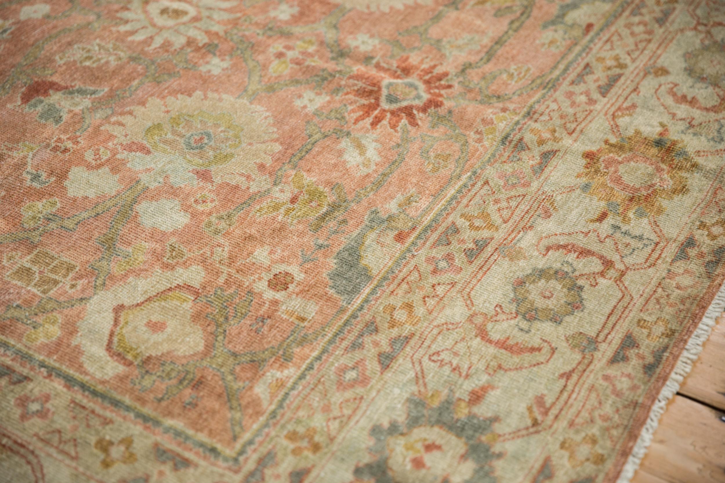 Vintage Distressed Mahal-Teppich (Handgeknüpft) im Angebot