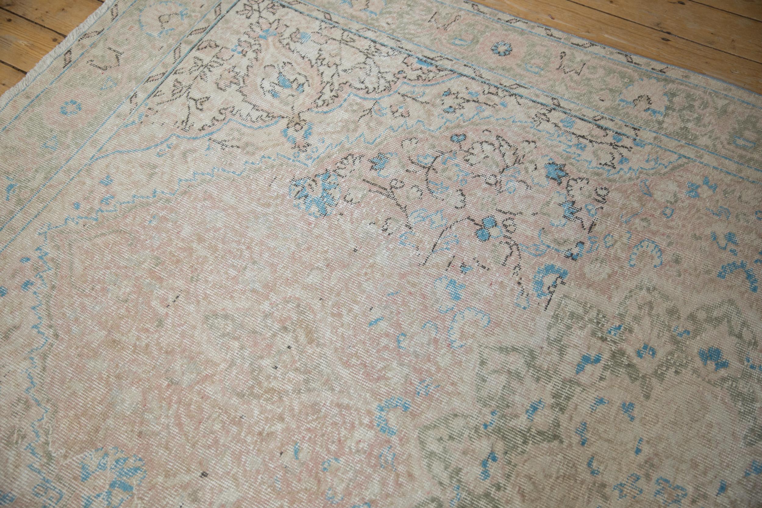 Vintage Distressed Mahal-Teppich (Wolle) im Angebot