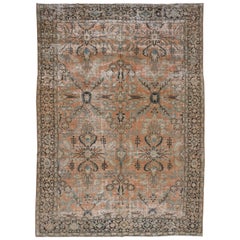 Vintage Distressed Mahal Rug