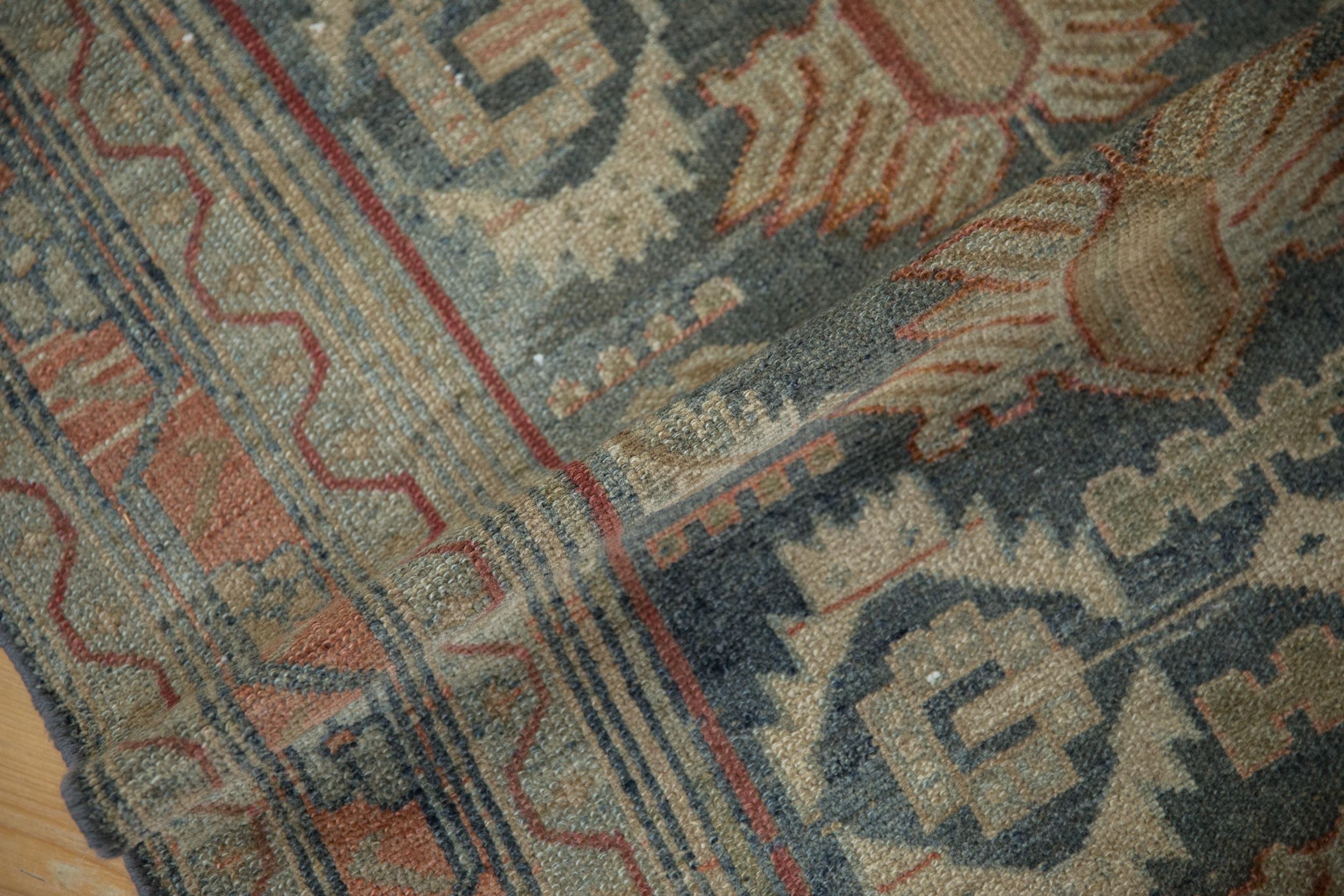 Vintage Distressed Malayer Rug Runner For Sale 3