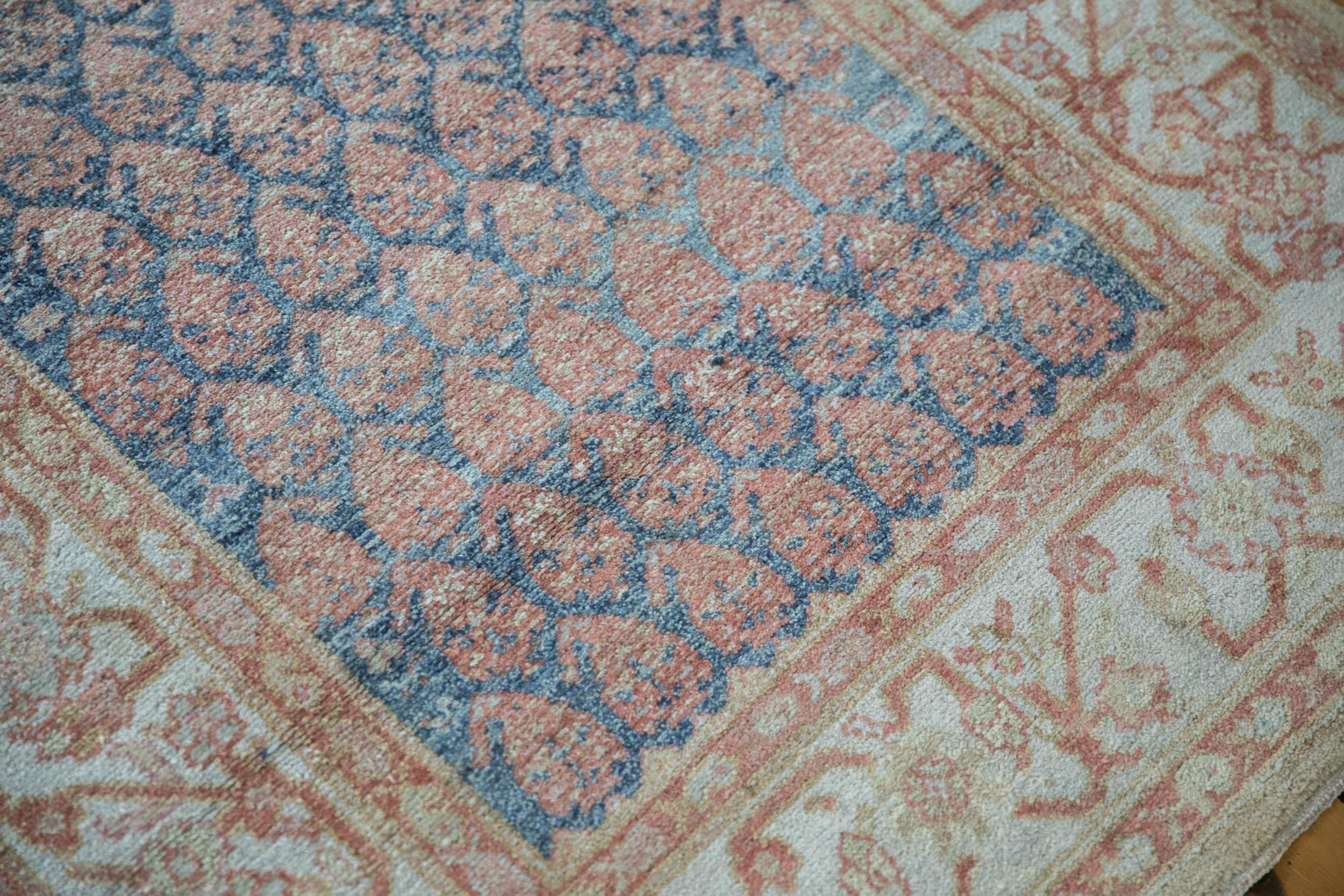 Vintage Distressed Malayer Teppich Läufer im Angebot 3