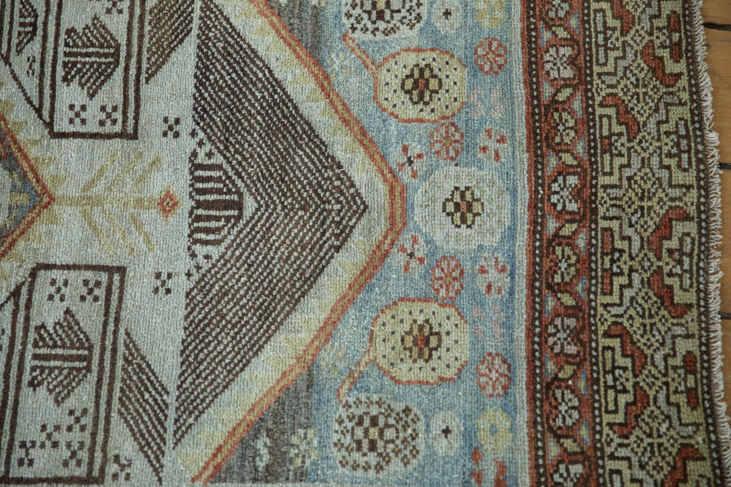 Vintage Distressed Malayer Teppich Läufer (Wolle) im Angebot
