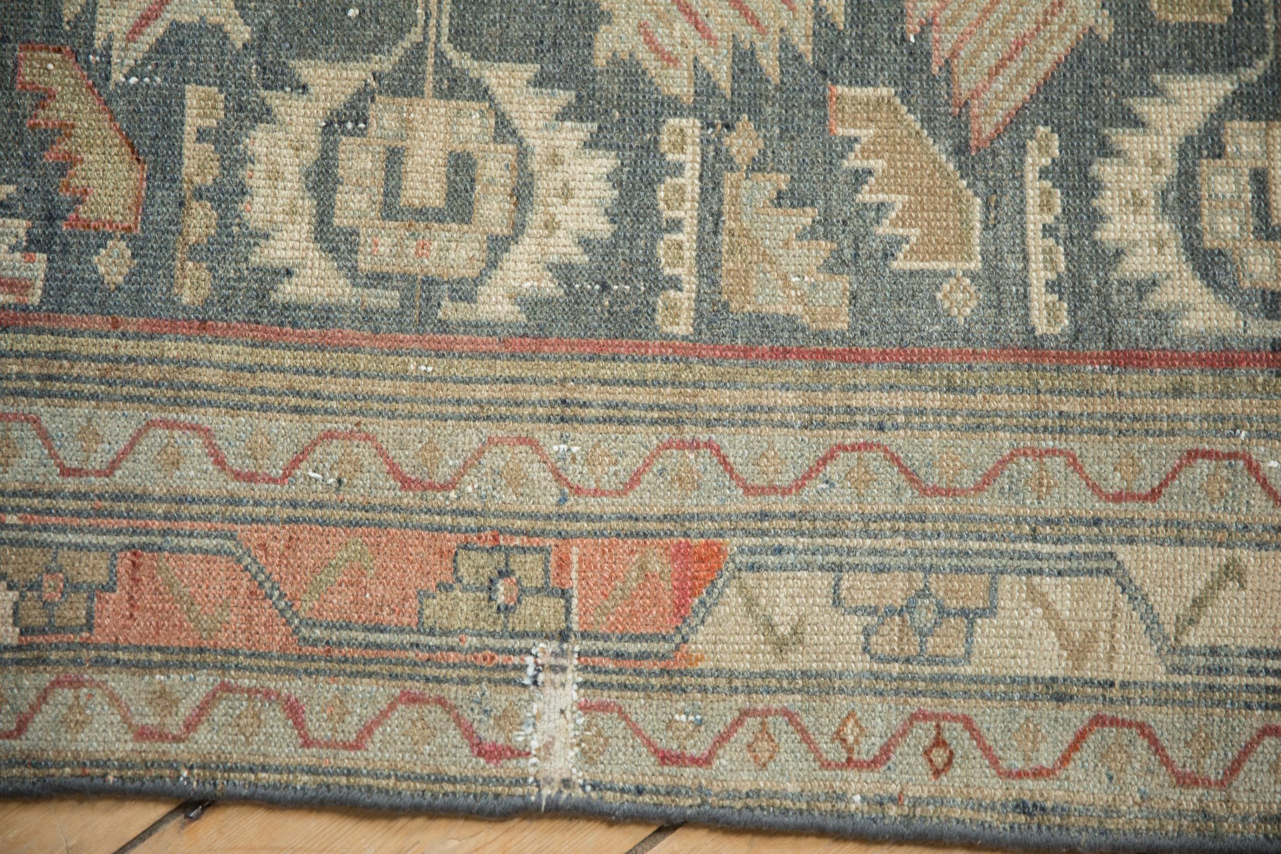 Vintage Distressed Malayer Rug Runner For Sale 2