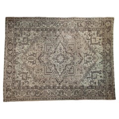 Vintage Distressed Mehrivan Square Teppich