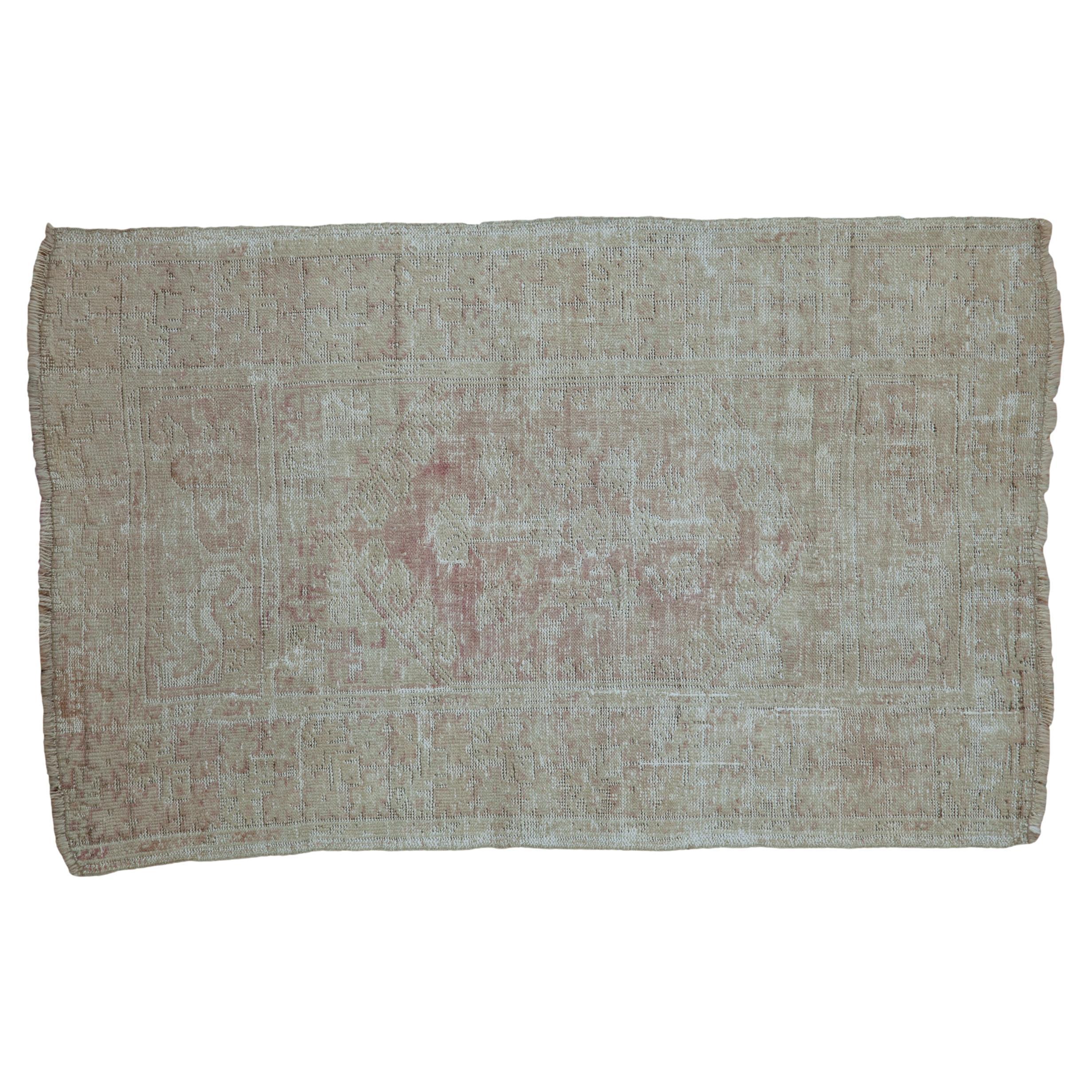 Vintage Distressed Melas Rug