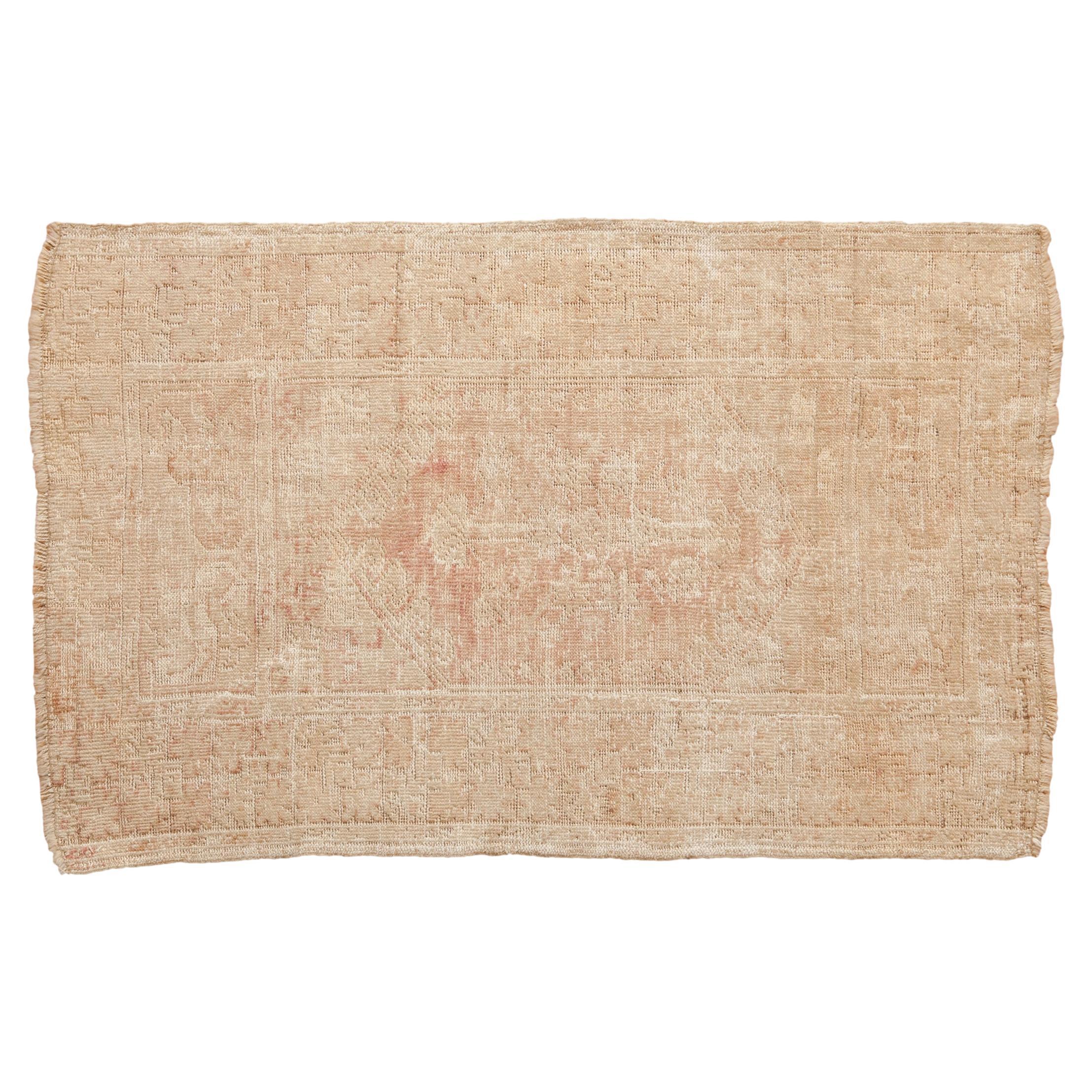 Vintage Distressed Melas Rug