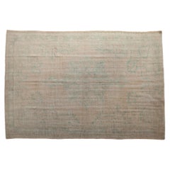 Tapis d'Oushak vintage vieilli