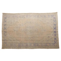 Tappeto Oushak vintage invecchiato