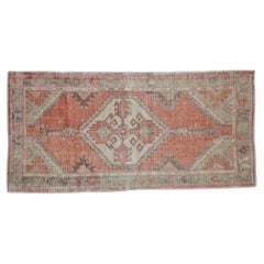 Used Distressed Oushak Rug