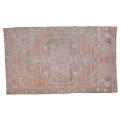 Used Distressed Oushak Rug