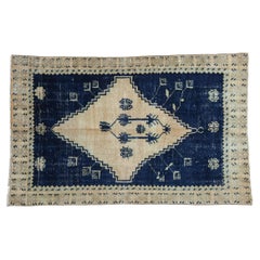 Used Distressed Oushak Rug