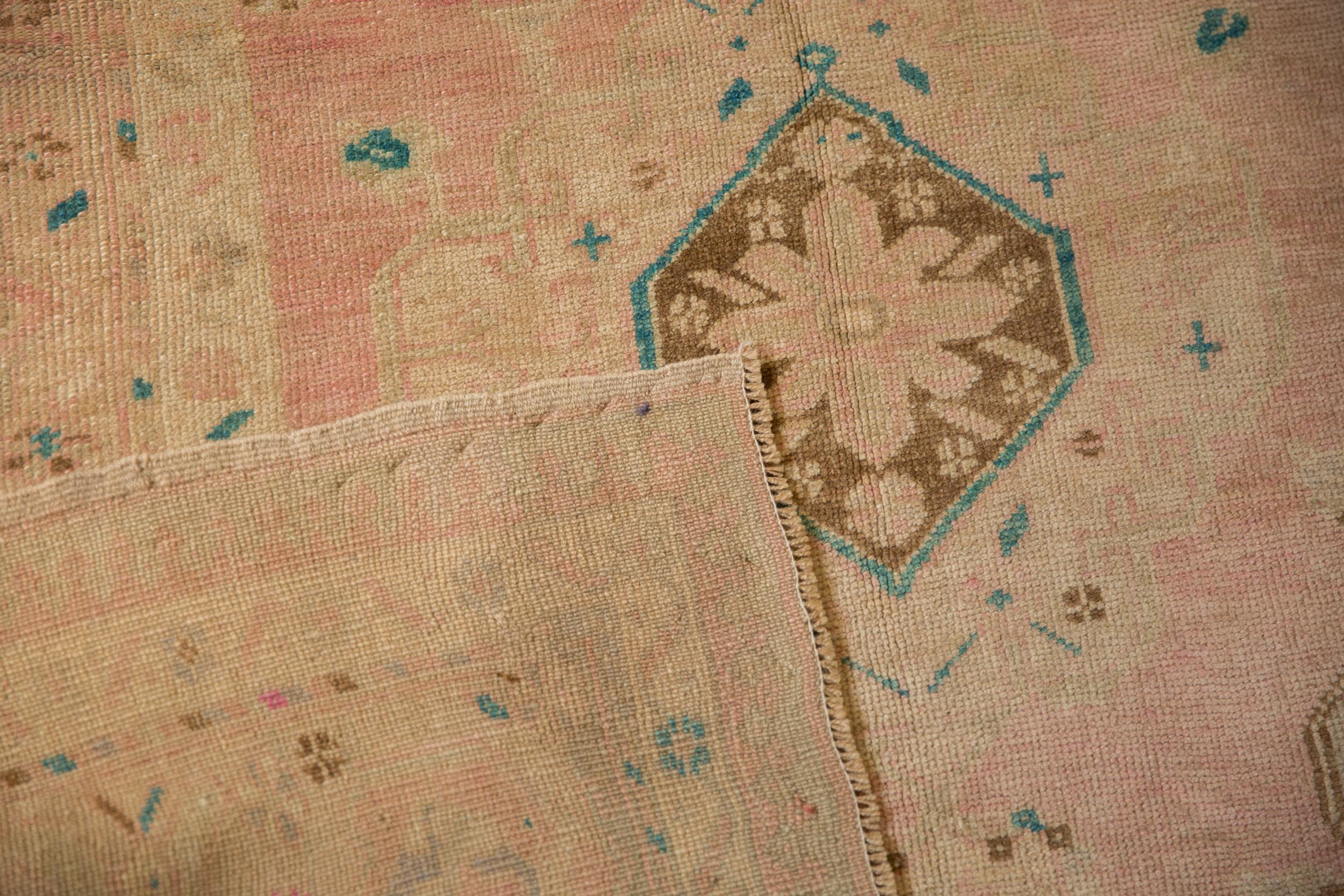 Tappeto Oushak Vintage Distressed Runner in vendita 4