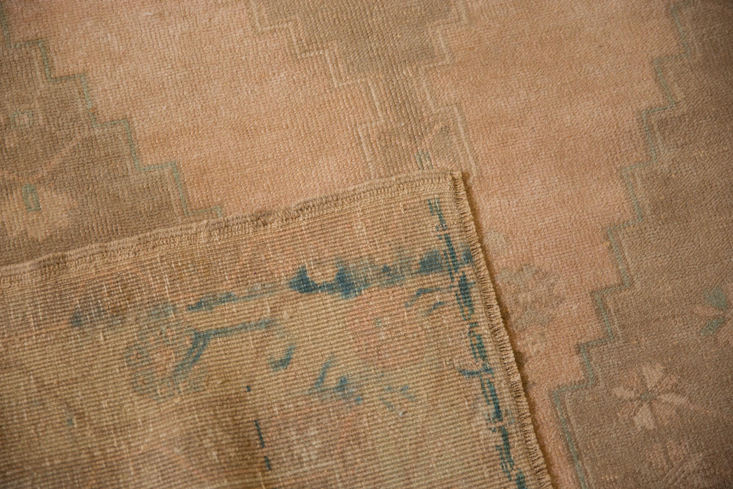 Tappeto Oushak Vintage Distressed Runner in vendita 4