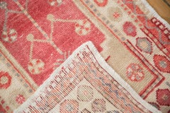 Vintage Distressed Oushak Rug Runner