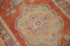 Vintage Distressed Oushak Rug Runner