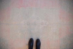 Vintage Distressed Oushak Rug Runner