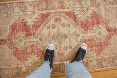 Alfombra Oushak Vintage Envejecida Corredera